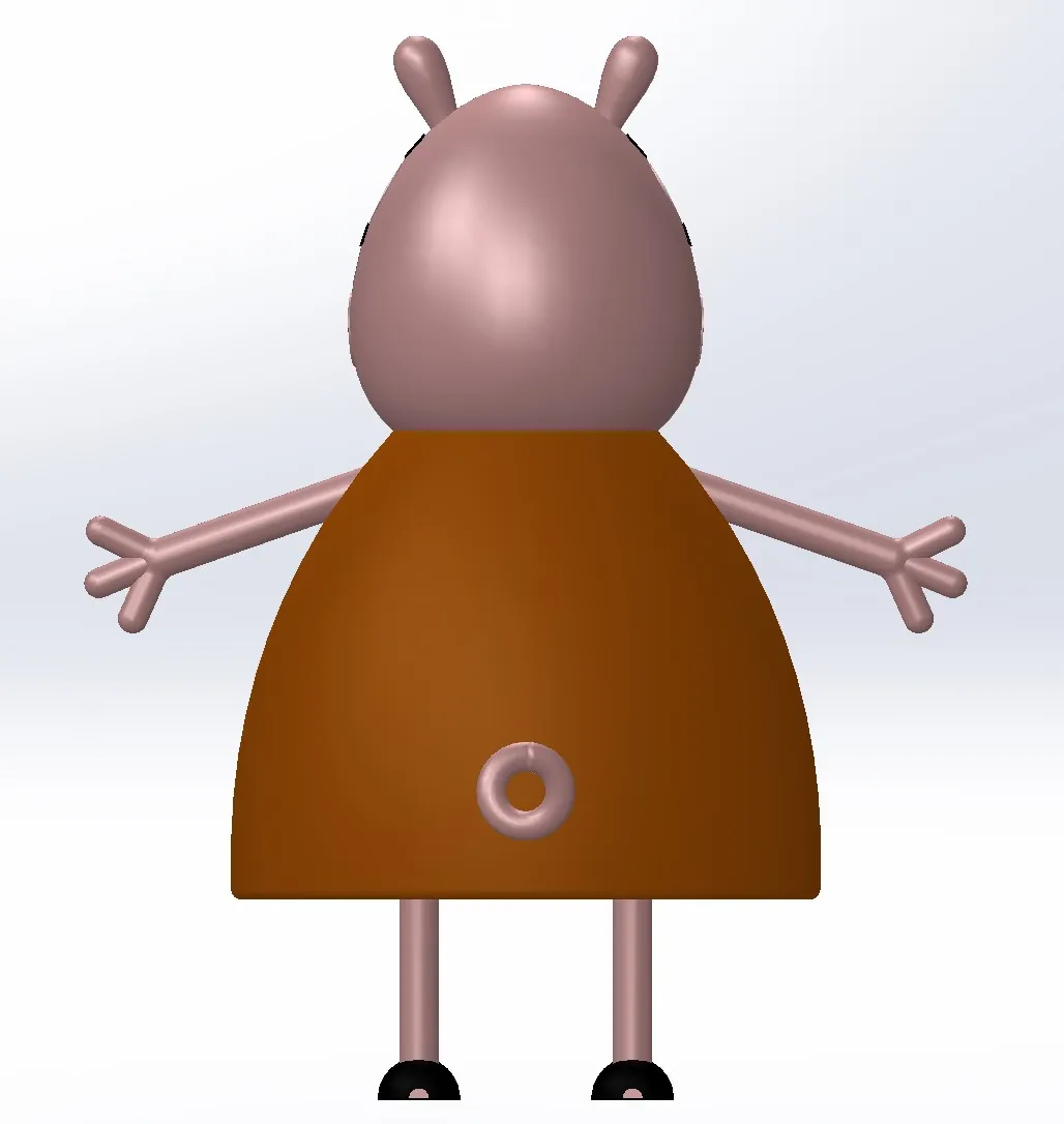 Board Games & Card Games STL Download - Mummy Pig, Peppa's