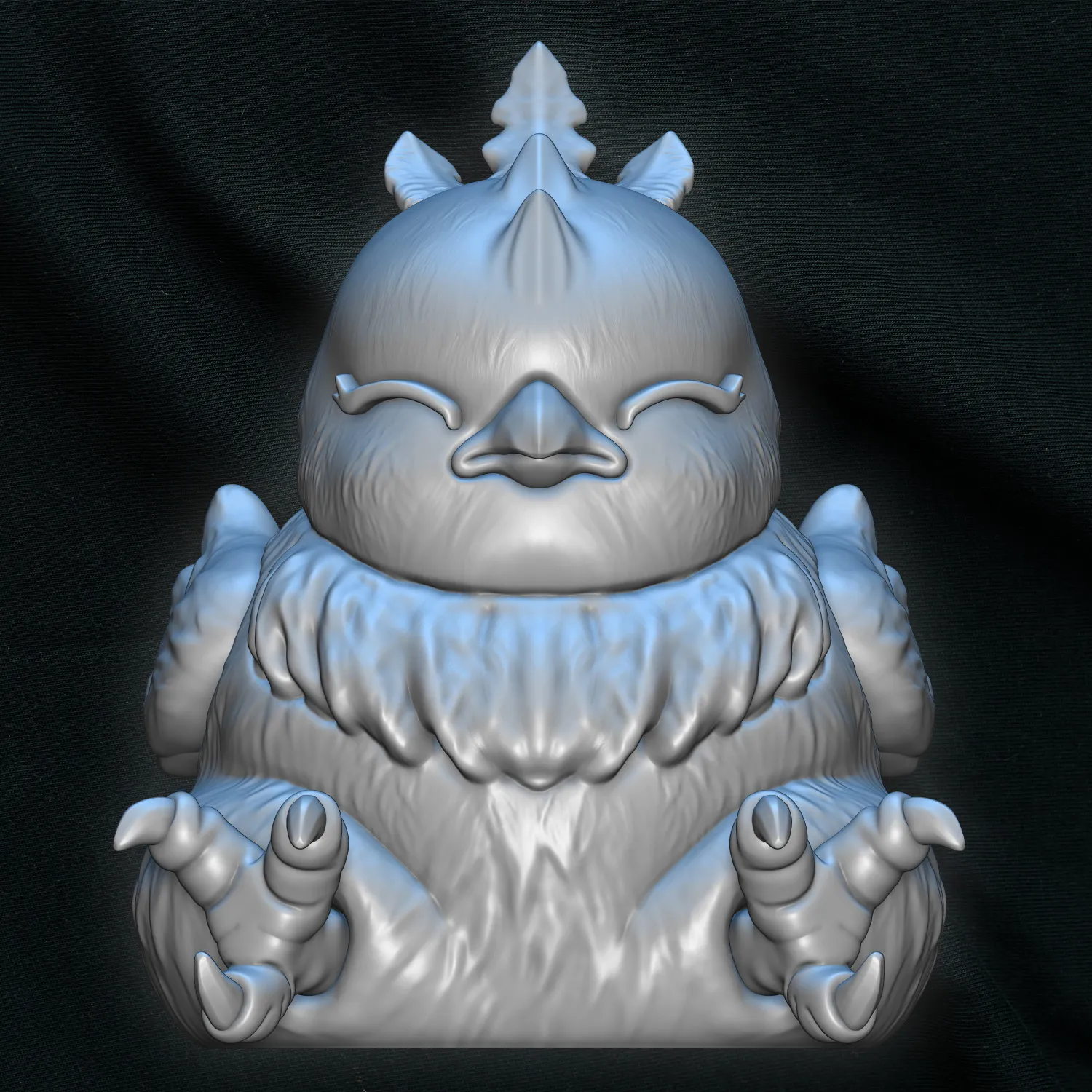 Fat chocobo chibi