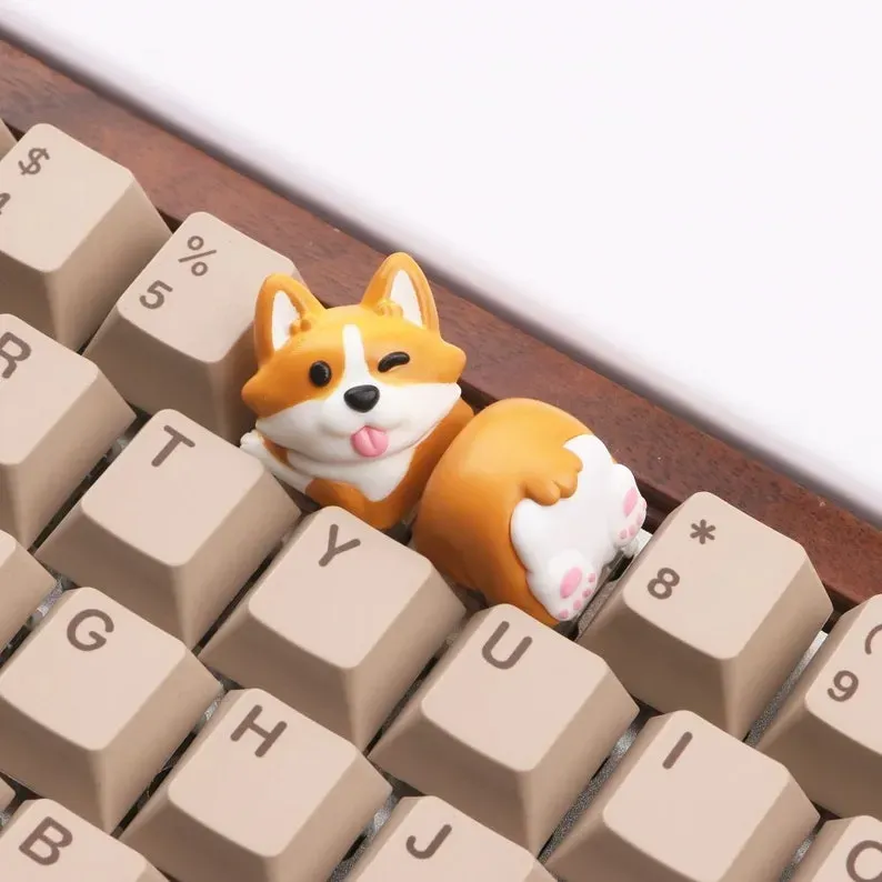 Puppy Corgi Tastenkappen - Mechanische Tastatur