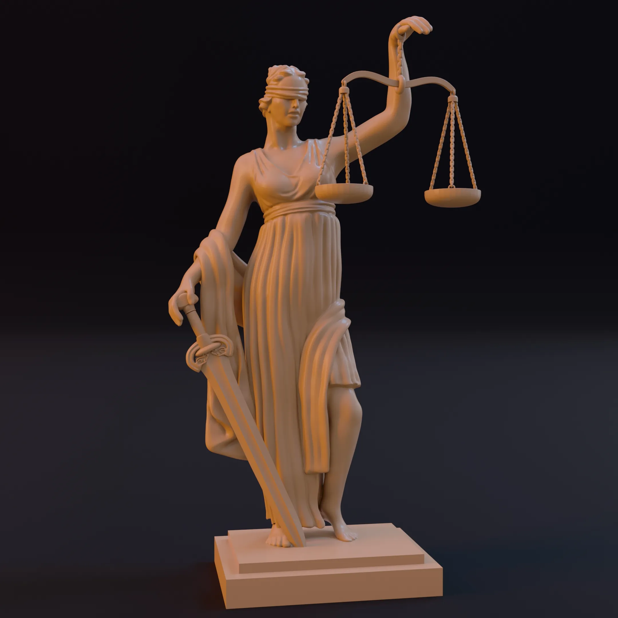 Lady Justice Sculpture