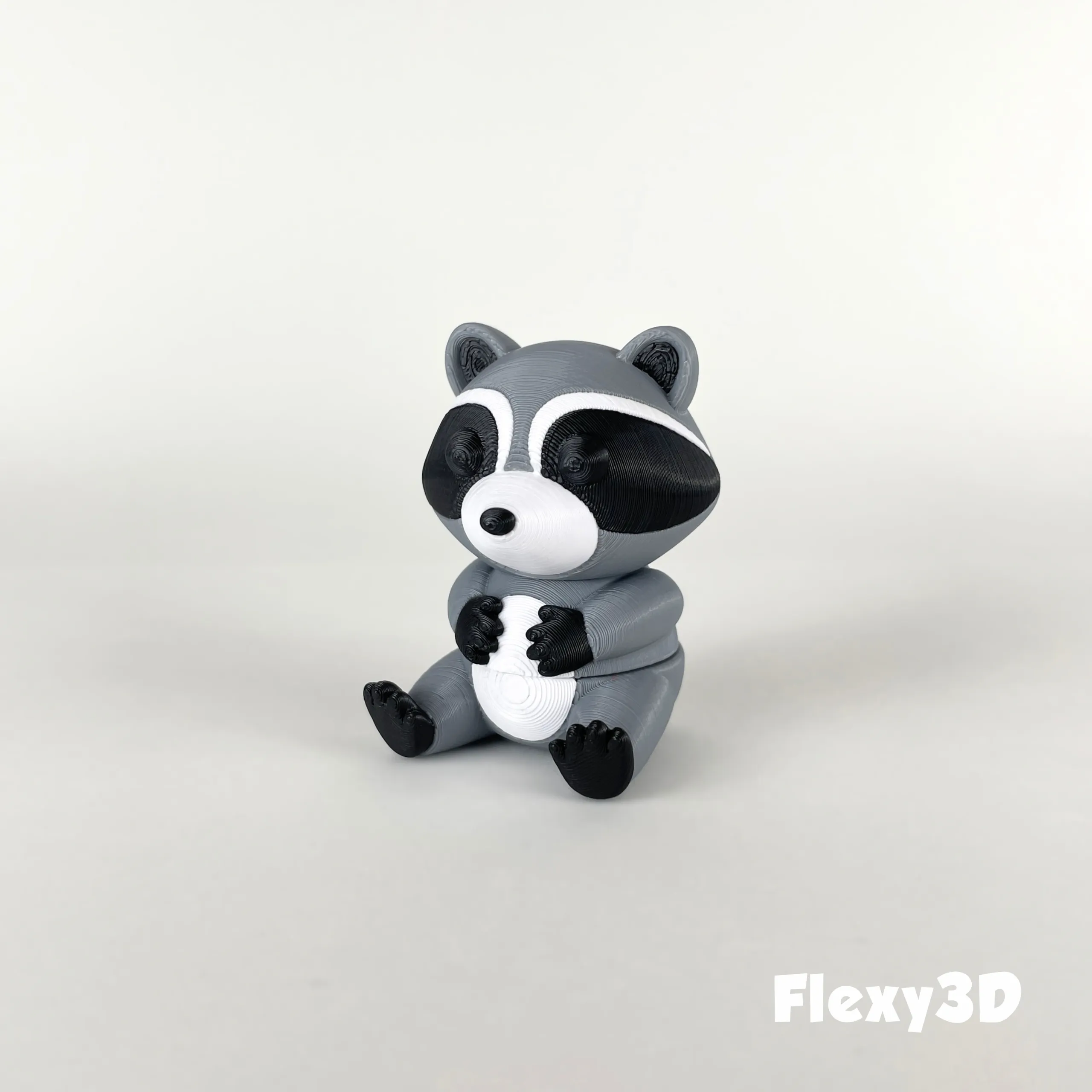 Other STL Download - Articulated Raccoonby flexy3d