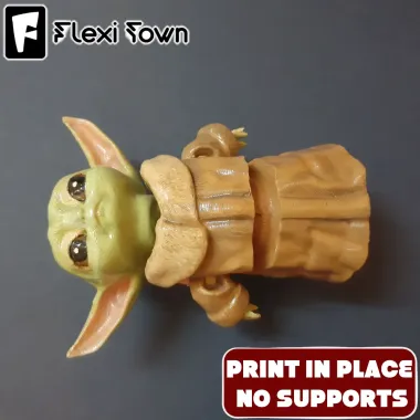Flexi Print-in-Place Baby Yoda-0