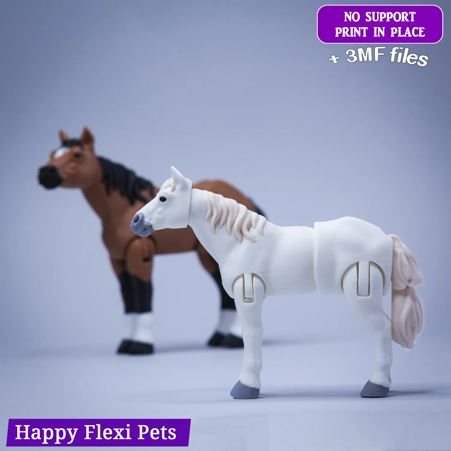 Horse the lifelike flexi toy