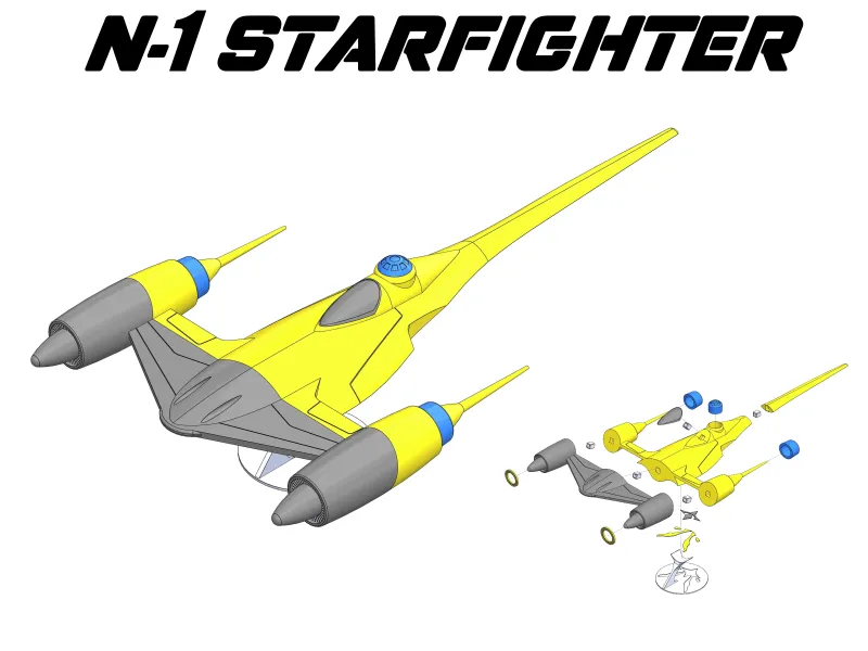 N1 Naboo Starfighter Star Wars