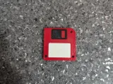 Multicolor Floppy Disk - Keychain Hole Option-1