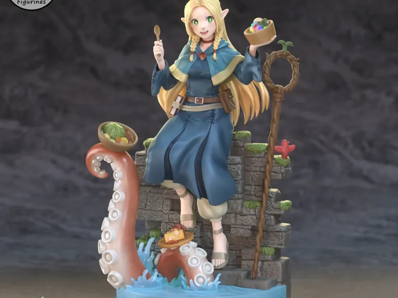 Marcille Donato - Dungeon Meshi Figuur voor 3D-printen