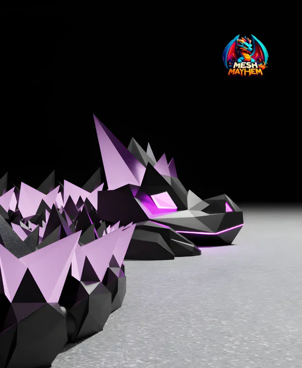 Thorn Articulated Dragon by Mesh Mayhem