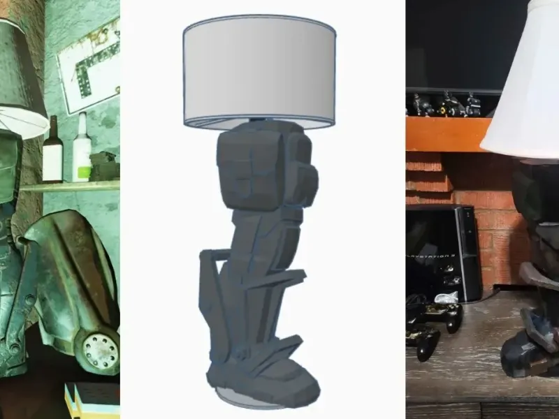 Fallout 76 Marinierpantser Beenlamp