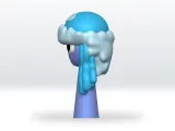 Sprunki Aurelia STL file 3D Model Character Fanart-3