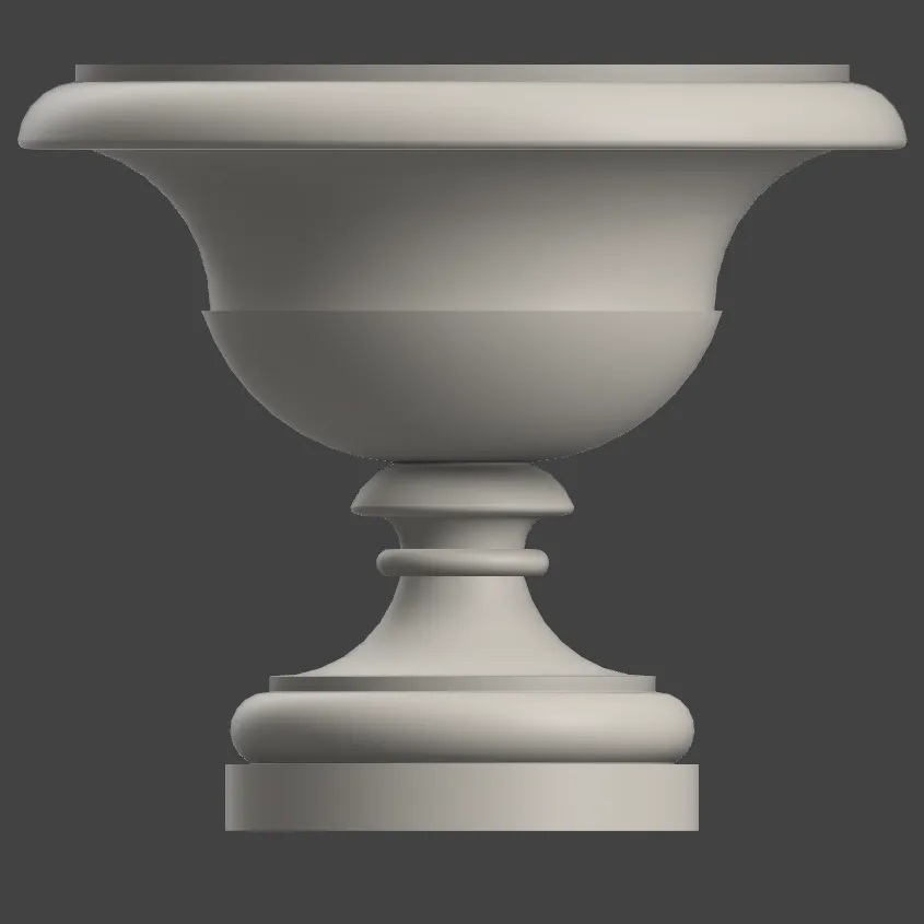 planter - candy dish - garden urn v1