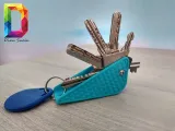 keychain key holder-1