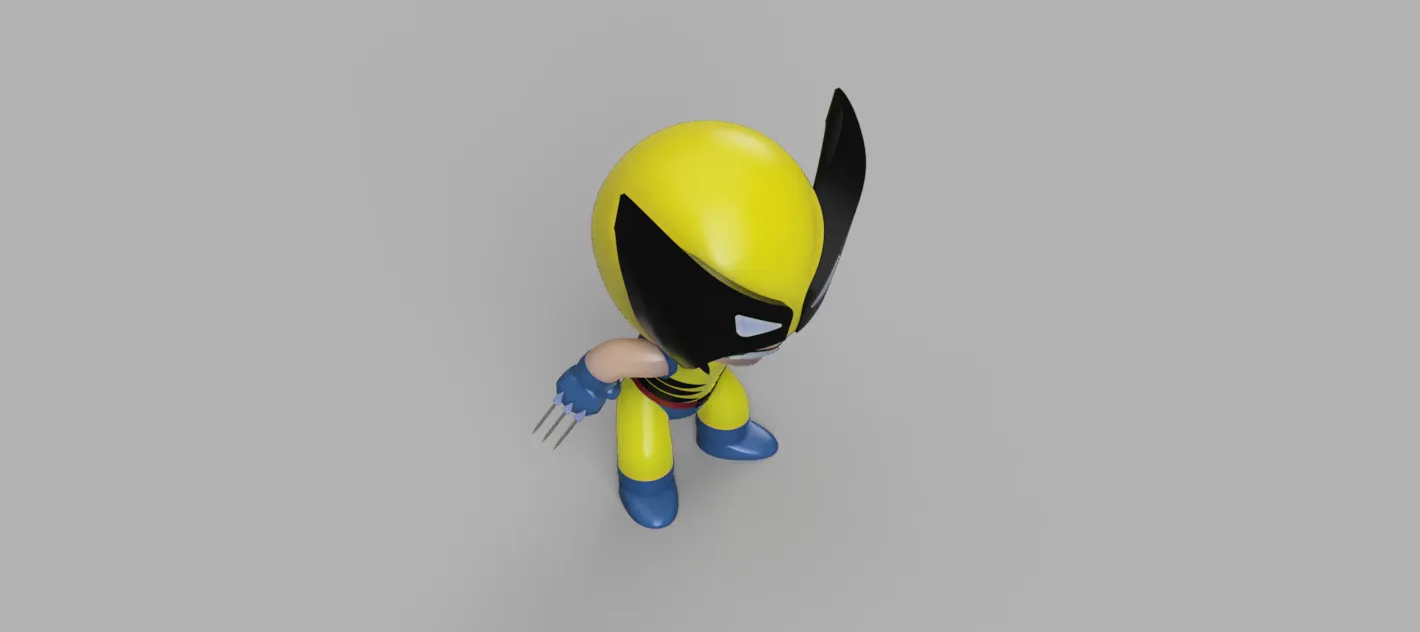 Marvel Comics Mini Wolverine (James Howlett)