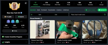 Filament Spool Rack - 3D Printers - PLA - 3D printed product - фото 23