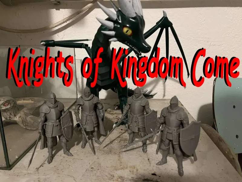 Knight with sword and shield, Kingdom Come