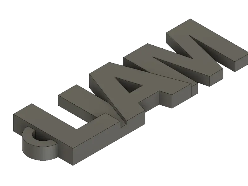 Liam keychain