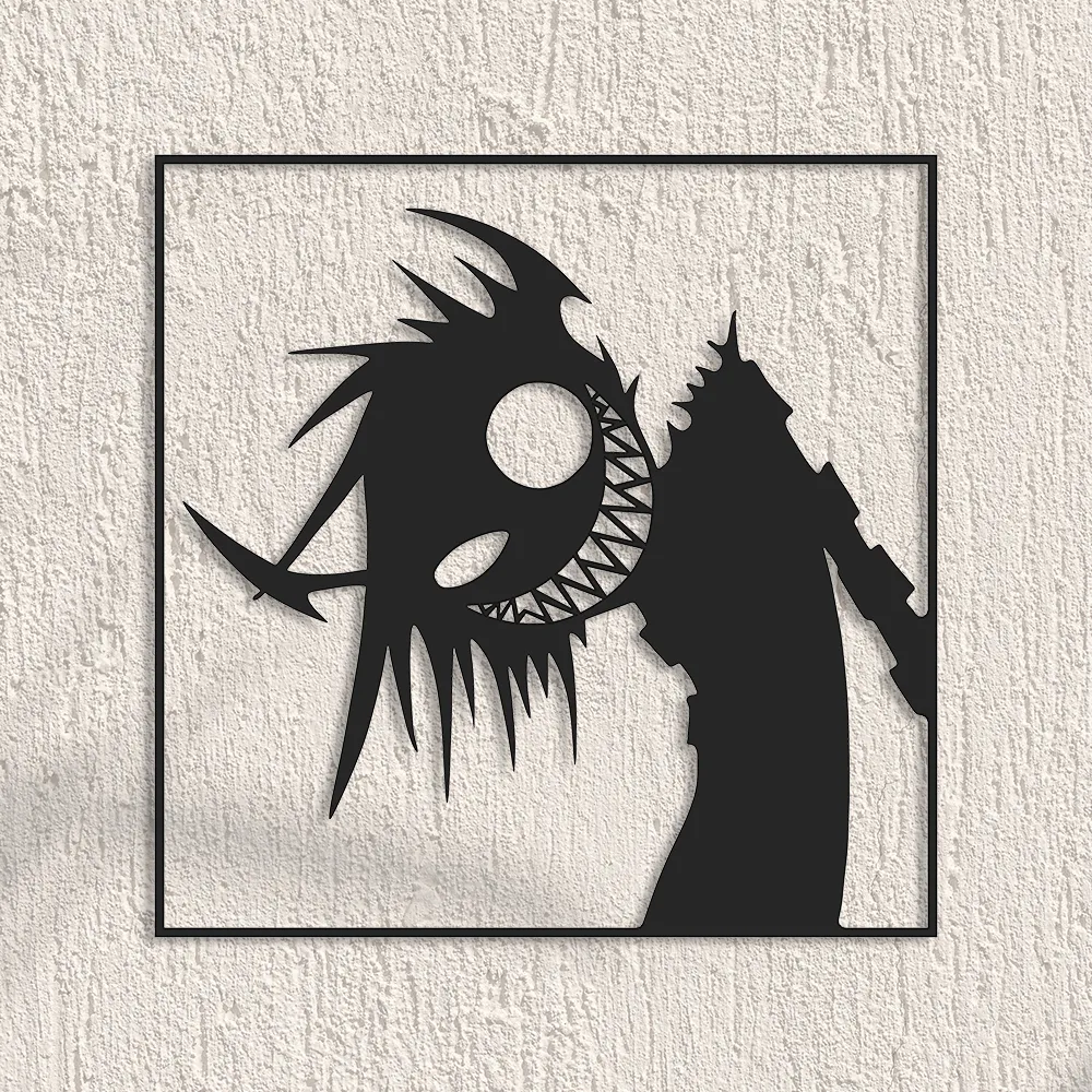 Scary man