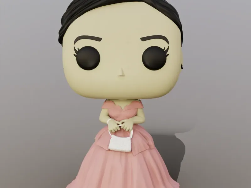 Funko Mujer con vestido de fiesta
