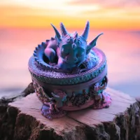 Dragon box - painted 3mf-5