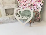 Big heart mold with Sara name-3