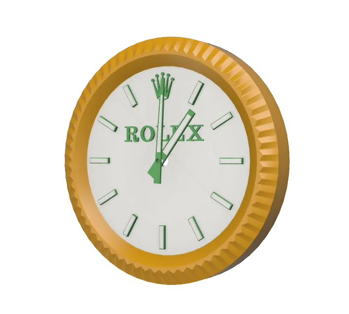 Rolex tennis wall clock