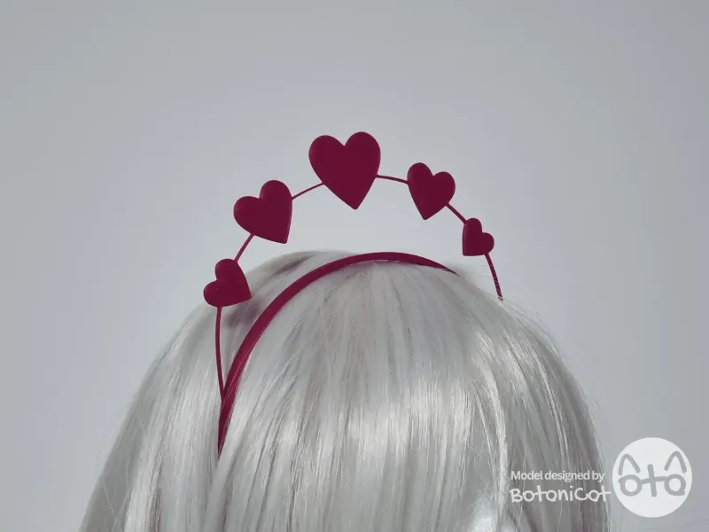Headband: Hearts Crown