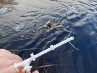 finger fishing rod