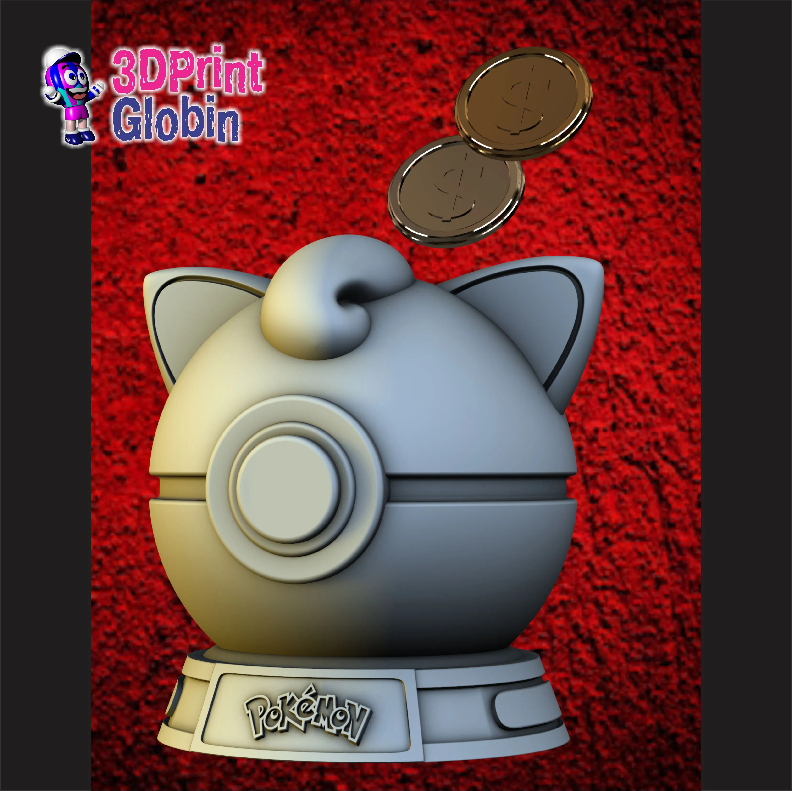 HUCHA POKEBALL JIGGLYPUFF - POKEMON