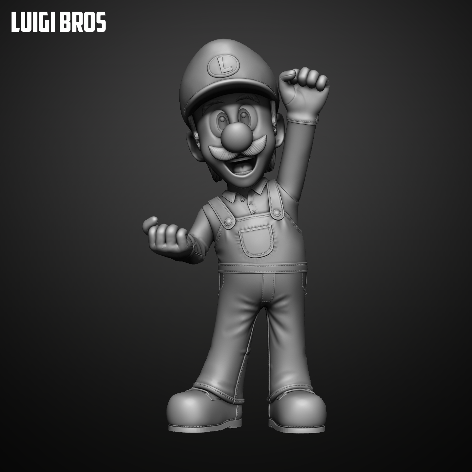 Mario And Luigi Super Mario Bros 3d Models Download Creality Cloud 8142