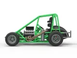 Midget car Base Scale 1:25-4