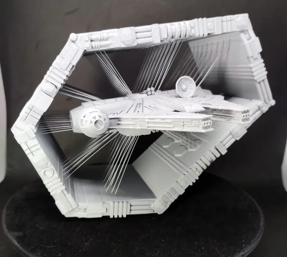 Suspended Millennium Falcon Remix
