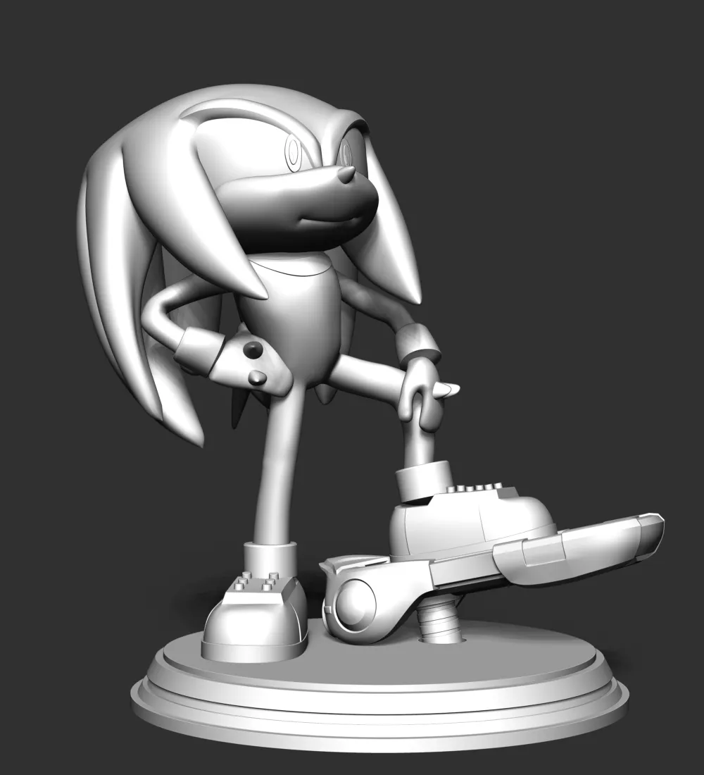 Knuckles - Sonic the Hedgehog 2 Fanart