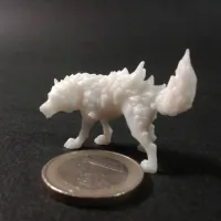 Fire Wolf - Monsterous Creature - D&D - 32mm Scale-0