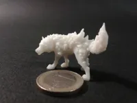 Fire Wolf - Monsterous Creature - D&D - 32mm Scale-0