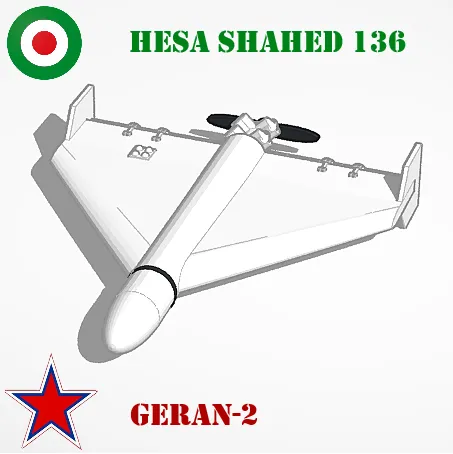 HESA Shahed 136/Geran-2 Military Drone