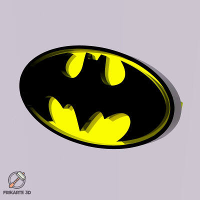 Batman Ring 3d model