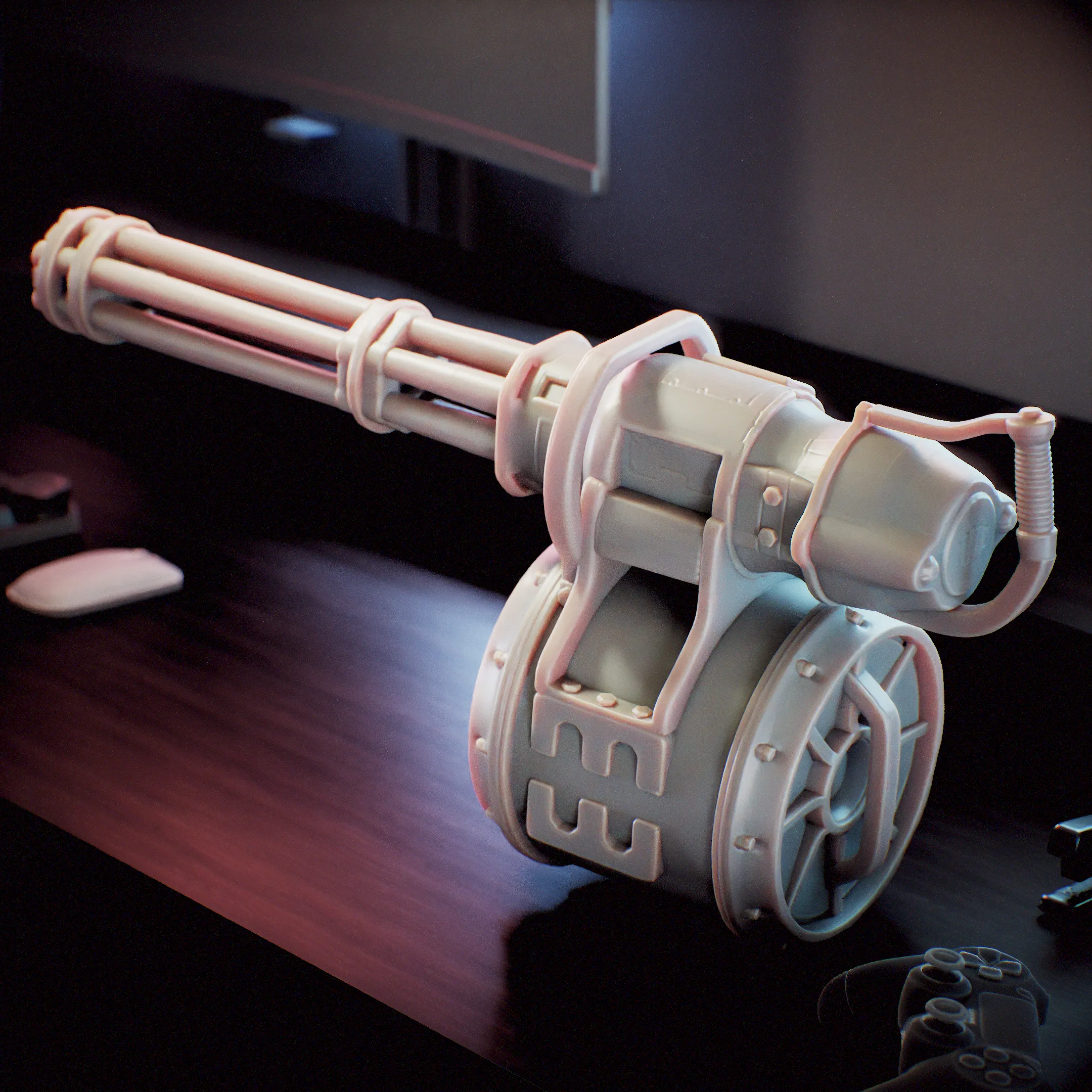Heavy Ashmaker weapon fallout 4 FanArt