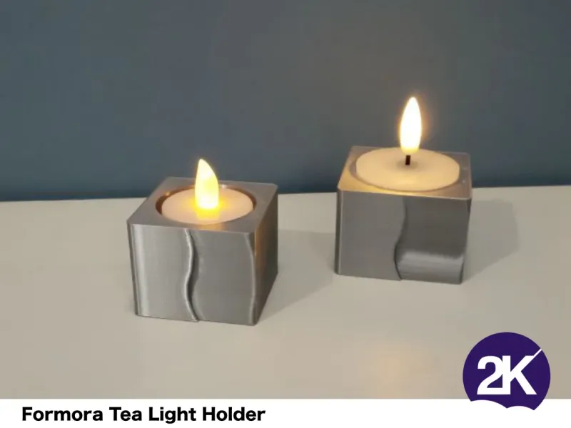 Tea Light Holder Formora, modern minimalistic design