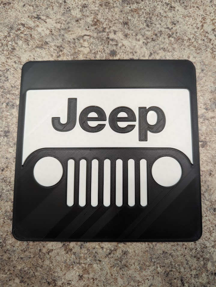 Jeep Sign / Plaque | 3D models download | Creality Cloud