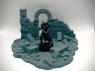 Ruined temple - DND scatter terrain