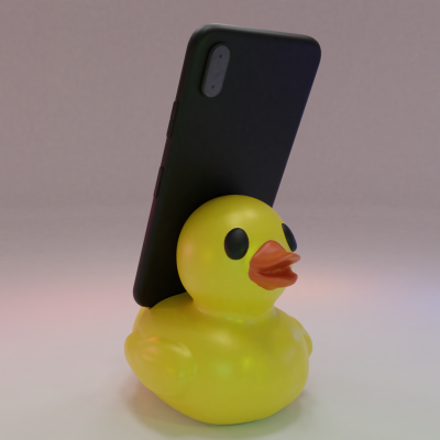 Ducky Phone Stand 3d model