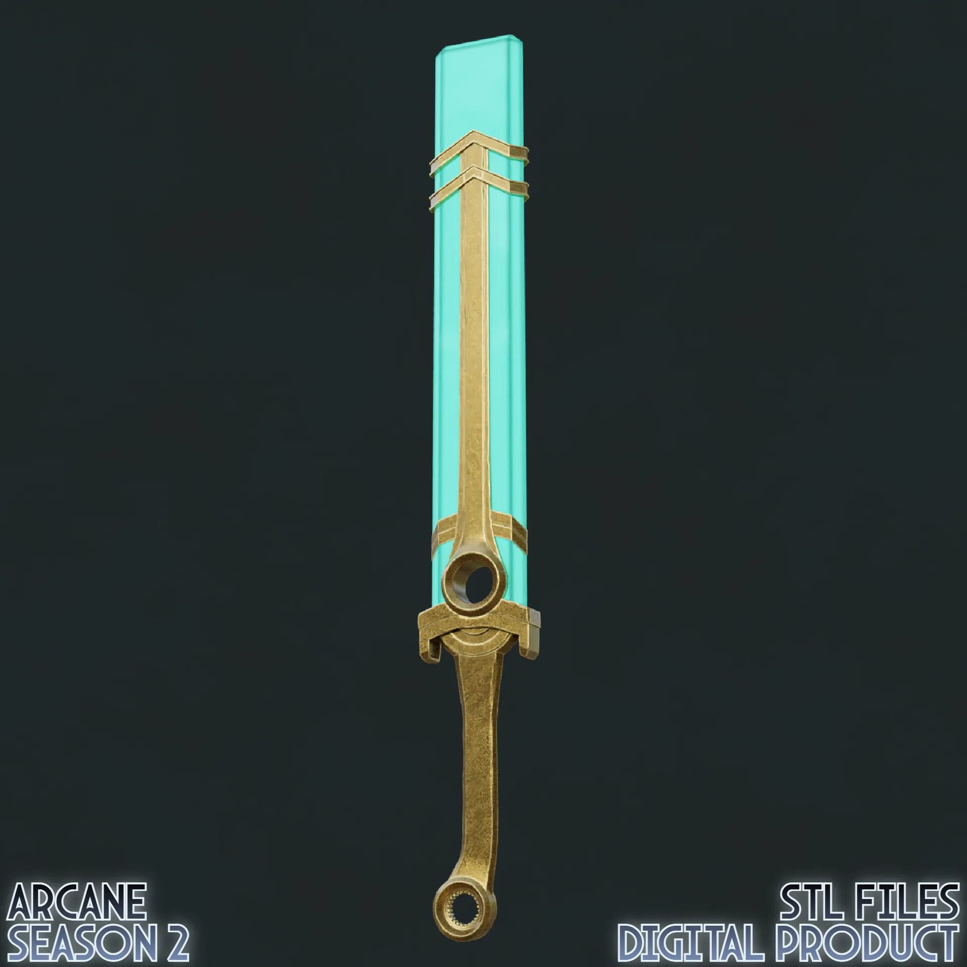 Ekko Cosplay Sword Arcane League of Legends