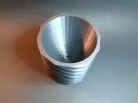 Self Watering Draining Low Poly Spiral Twist Planter Pot-0