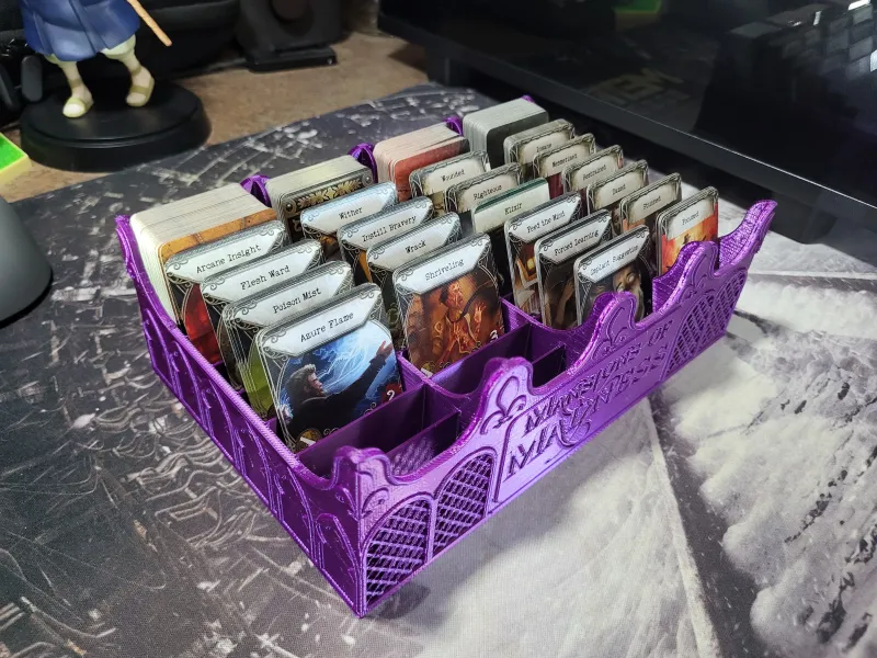 Mansions of Madness cards holder (conditions, items, spells)