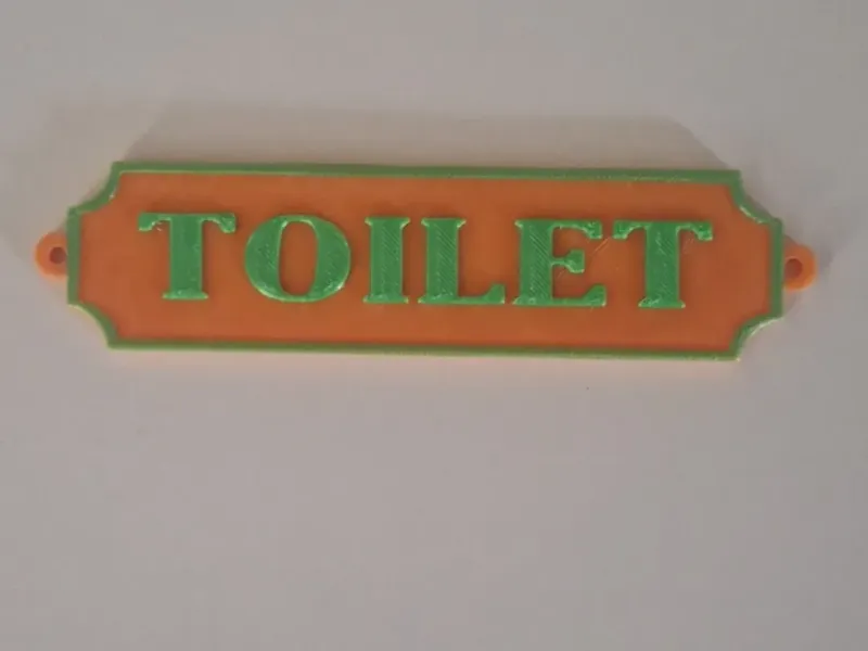 Text door sign (read description)