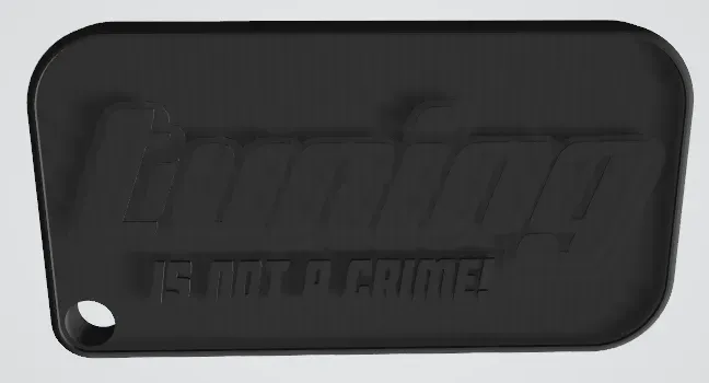 Tuning is Not a Crime Anhänger 9