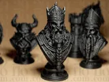 Chess Set Nordic/Viking Stylized-6