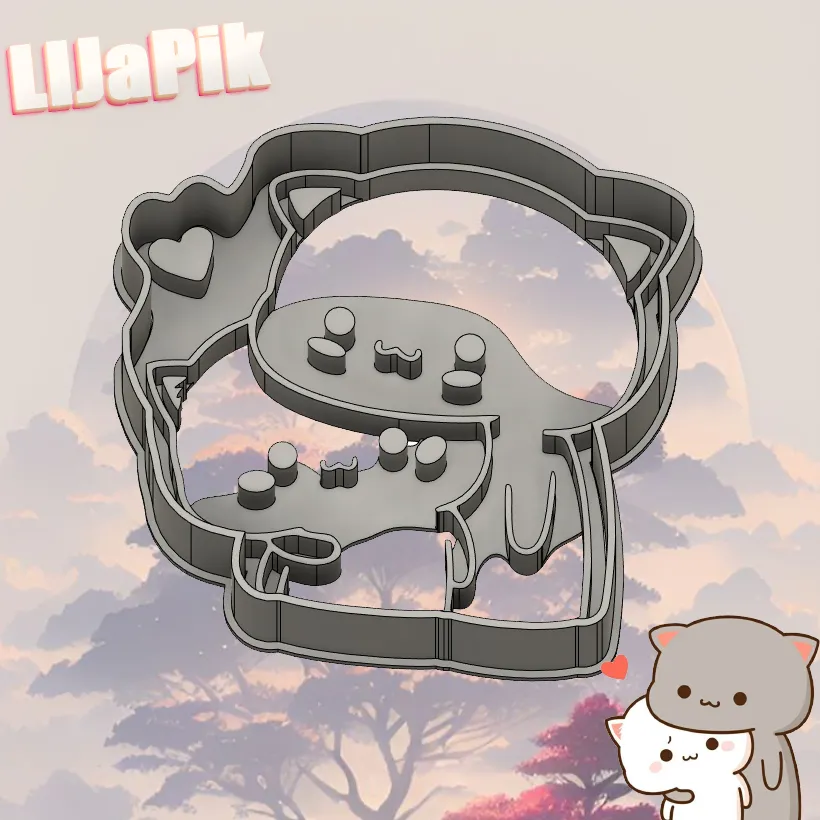 ФОРМА ДЛЯ ПЕЧЕНЬЯ МИЛЫЕ КОТЯТА / CAT COOKIES №4