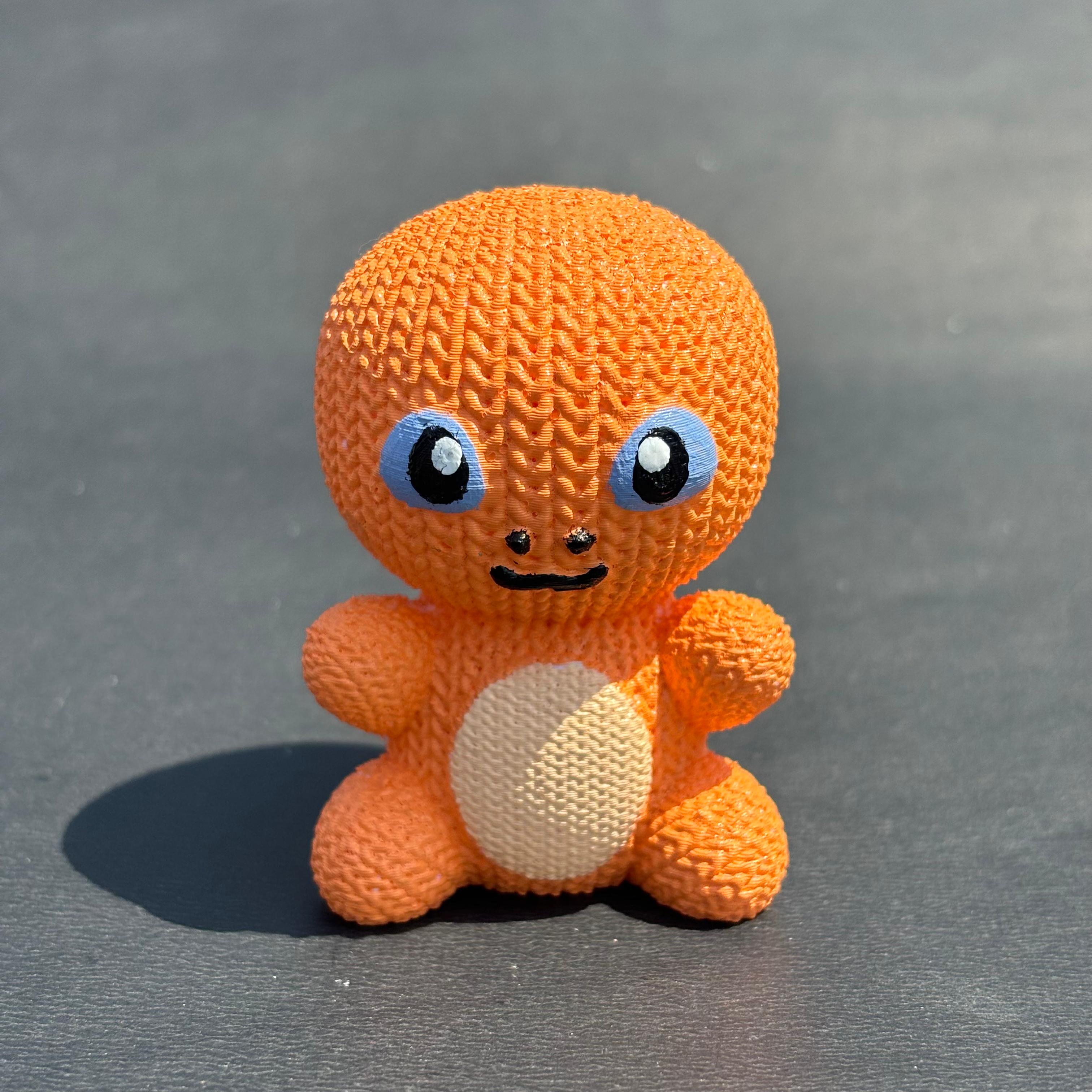 KNITTED POKEMONS (PIKACHU, BULBASAUR, CHARMANDER, SQUIRTLE) | 3D models ...