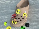 Multi-Colour Croc Charms - 8 Bit Emoji Set 😋-1