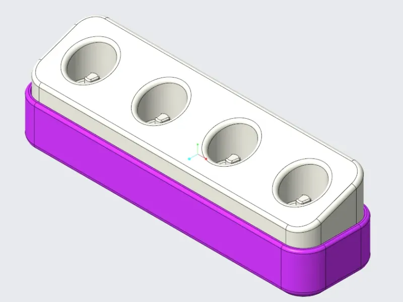 Electric Toothbrush Holder (x4)